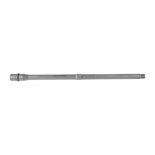 Brownells 6.5 Grendel AR-15 barrel features 5R rifling, 1:8 twist for accuracy, threaded muzzle, 11-degree target crown, and is made in the USA for peak performance.
