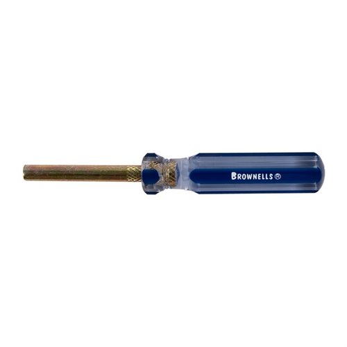 Brownells Enhanced Front Sight Tool for Glock® features a large, comfortable handle for easy leverage, a hardened steel shaft, and fits both factory and aftermarket sights.