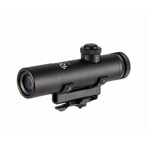 Retro 4x Carry Handle Scope combines classic design with modern clarity, featuring fog-proof lenses, BDC turrets, and easy attachment to AR-15 carry handles.
