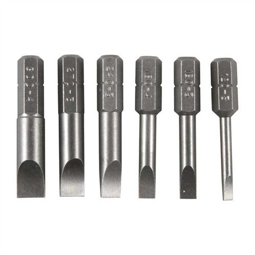 Brownells Winchester/Marlin Screwdriver Bits offer model-specific precision, durable hardened steel construction, and optimal blade-to-slot fit for safe firearm maintenance.