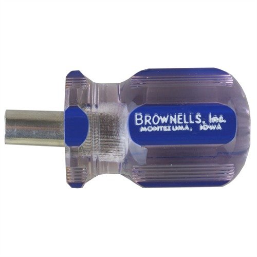 Brownells MAGNA-TIP® & SUPER SET Screwdriver Handles offer durable, versatile options with magnetic features and bit storage for precise firearm maintenance.