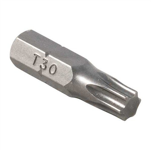 TORX® BITS T30 od BROWNELLS jsou ideální pro šrouby na optice, automobilech a spotřebičích, sada obsahuje 10 bitů s 1" délkou a ¼" šankem.