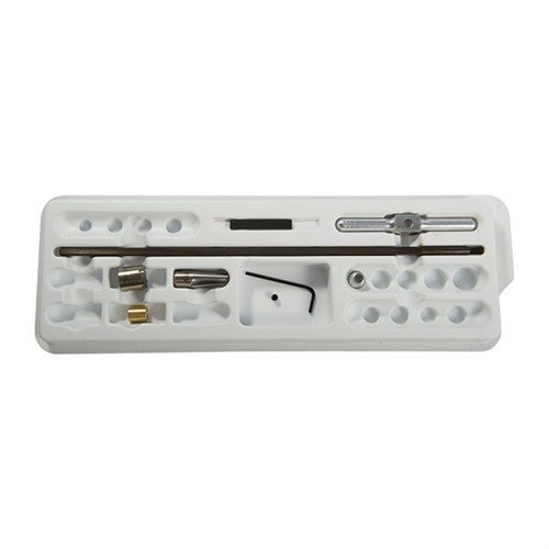 Získejte perfektní chamfer s 11° .38-.45 INTERMEDIATE CHAMFERING KIT, který eliminuje splatter a zajišťuje hladký povrch pro přesné nabíjení.