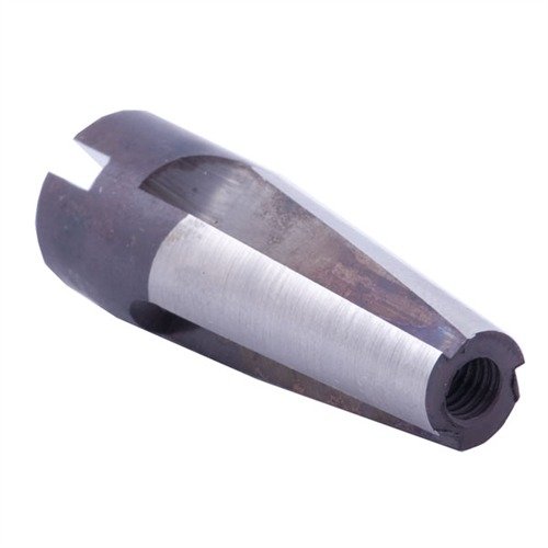 11° Chamfer Cutter for .38-.45 caliber offers easy use without a lathe, minimizes bullet deformation for improved accuracy, ideal for wadcutter shooters.