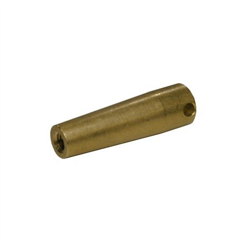 Brass laps for .38/.357 caliber provide a perfect final polish with 5°, 11°, and 18° angles, ensuring precision and smooth chamfer cuts for superior performance.