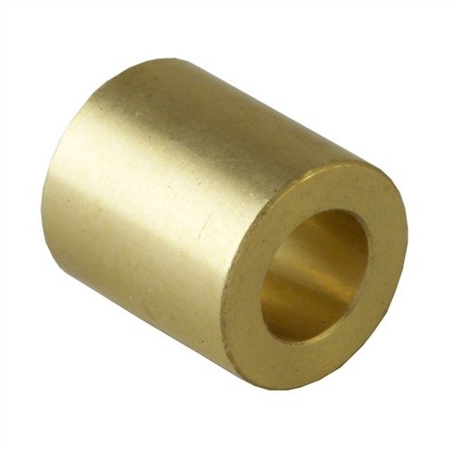 Removable brass pilots center the Chamfer Tool Extension Rod, ensuring precision and preventing cutter runout without hindering cutting or chip removal.