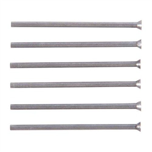 Brownells Gunsmith Replaceable Pin Punch Set offers durable cold rolled steel handles, customizable replaceable tips, and secure grip for efficient gunsmithing tasks.