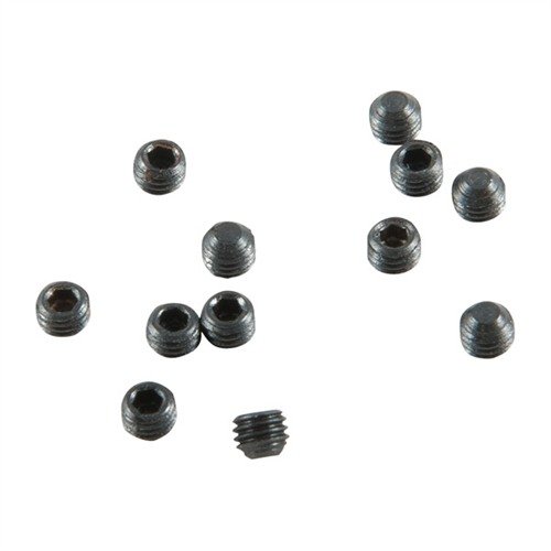 Steel hex plug screws fill unused sight and scope holes on your firearm, providing a clean look while keeping dirt and debris out. 12 pack available.