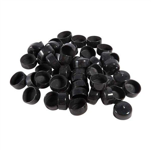 Molded vinyl tube caps provide a tight, protective seal for Celluplastic Storage Tubes, resisting oils and solvents, ensuring secure storage.
