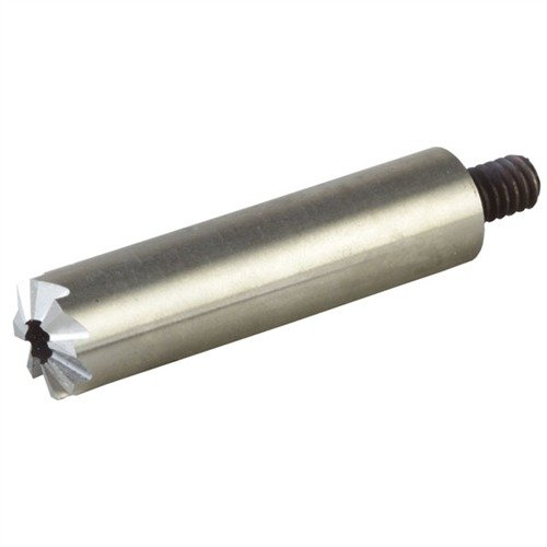 Hardened steel 79° Muzzle Crowning Cutter offers precise 11° target chamfer, smooth cuts, and rifling protection; fits standard handles for easy use.