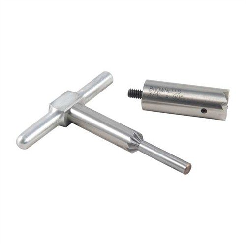 Steel One Caliber Set features a 90° facing cutter and 45° chamfering cutter for precise muzzle finishing, ensuring clean bullet exit and quick reloads.