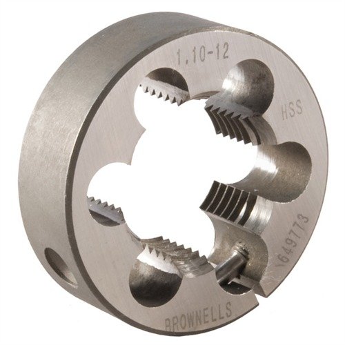 Cleans and chases barrel and receiver threads for quick installation, ideal for rebarreling with no-lathe pre-threaded barrels. High-speed steel durability.