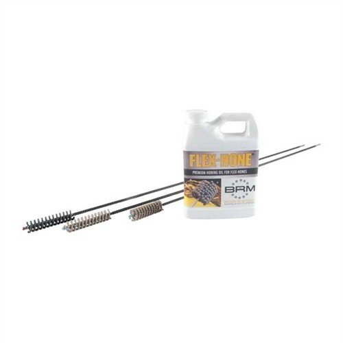 Flex Hone® set for 16 gauge shotguns offers fast, easy polishing with abrasive balls, ensuring a bright, mirror finish for both new and used barrels.