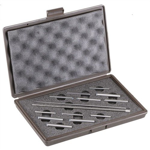 REVOLVER RANGE RODS instantly check barrel & cylinder alignment, ensuring accuracy for Match & Service guns with interchangeable heads for precise adjustments.