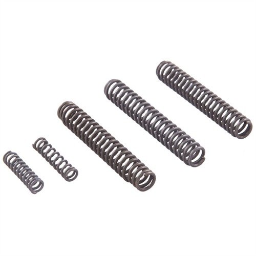 Získejte lepší výkon se SRH-104 PRO-SPRING KIT, který obsahuje tři snížené síly kladívkových pružin a dvě snížené síly spoušťových pružin pro váš Super Redhawk.