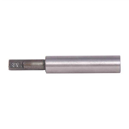 Hardened steel pilot ensures precise centering of Facing and Chamfering cutters, providing durability and accuracy for your .30 muzzle work.