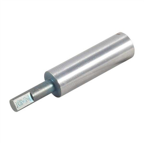 Hardened steel pilot ensures precise centering of Facing and Chamfering cutters, providing durability and accuracy for your .40/10MM muzzle work.