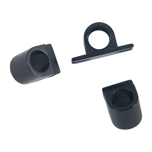 RIFLE 5-D BIG GAME PEEP BLACK 3 PACK offers a standard length shank compatible with Williams Foolproof and 5D sights, enhancing your shooting precision.