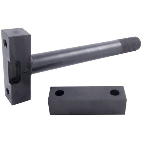 BLANK BLOCKS od BROWNELLS nabízí ocelovou základnu a vyměnitelnou hlavu pro výrobu klíče na jakoukoli zbraň, včetně možnosti dvoudílných systémů.