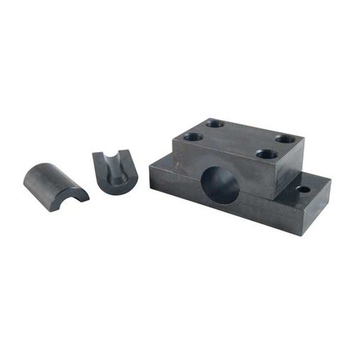 Brownells Barrel Vise offers unmatched clamping power for secure barrel installation/removal, featuring durable steel construction and versatile bushings for various barrels.