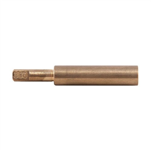 Hardened steel BRASS PILOTS ensure precise centering of Facing and Chamfering cutters, providing long-lasting durability for accurate gunsmithing work.