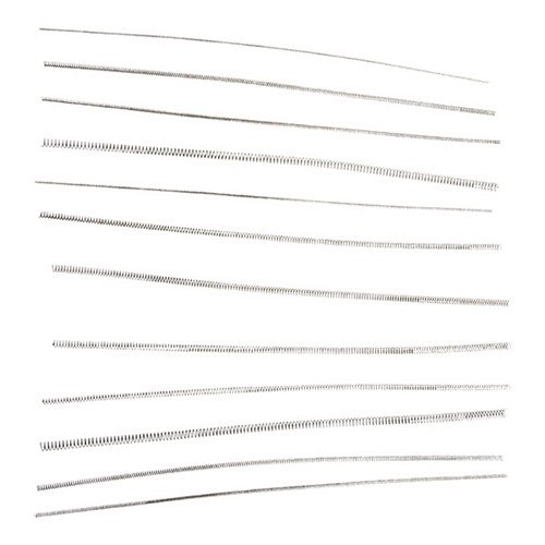 IN-HOLE KITS offer 12 high-quality coil springs in 6 sizes, designed for smooth operation in tight spaces, ensuring reliable performance in your firearms.