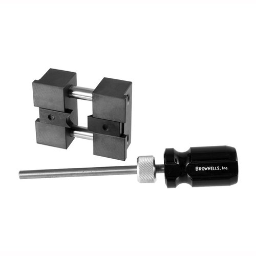 Brownells Single Action Gas Ring Stretcher tightens frame-to-cylinder fit, corrects wear, improves accuracy, and diminishes head space for single action revolvers.