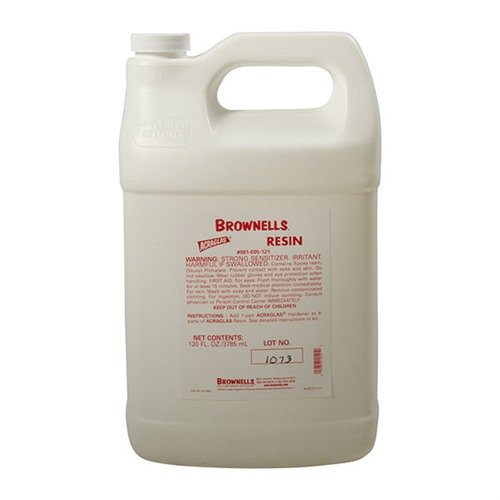 Acraglas Hardener & Resin ensures precise bedding for rifles, enhancing accuracy and reliability, proven by shooters in competitions and field use.