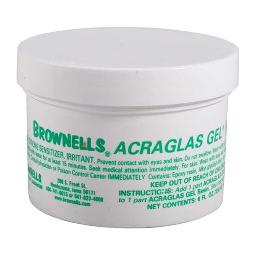 ACRAGLAS GEL® offers superior shock resistance, stable 1-to-1 mixing, longer pot life, and customizable reinforcement for perfect gun bedding.