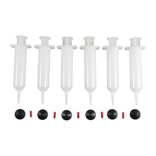 RE-USABLE SYRINGES od BROWNELLS umožňují přesné dávkování Acraglas~, gelů a lepidel. Snadné čištění a opakované použití pro pohodlnou práci v těsných místech.