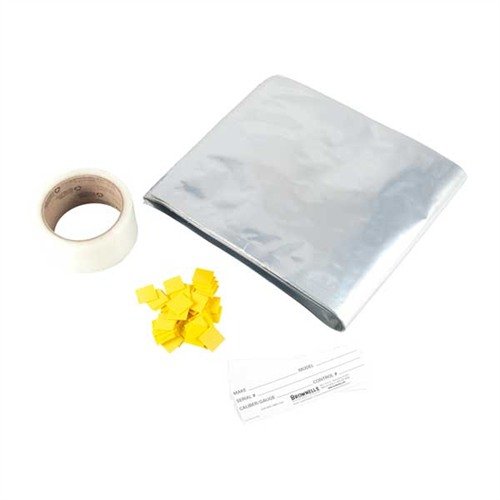 Chraňte své zbraně s TRIPLE TOUGH RUST-BLOX STORAGE KIT, který nabízí odolné, neprůstřelné obaly a účinné 'Blox' pro dlouhodobou ochranu proti korozi.