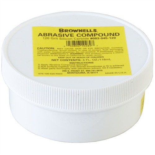 SILICON CARBIDE ABRASIVE COMPOUND #120 GRIT je ideální pro tvrdé spojení ocelových dílů, odolává opotřebení a zajišťuje dlouhotrvající výkon díky samo-mažnému lubrikantu.