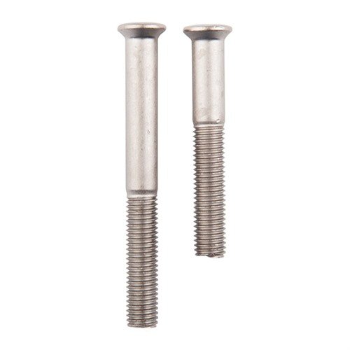 Nickel-plated screws for Remington 700 blend with stainless steel, are .250