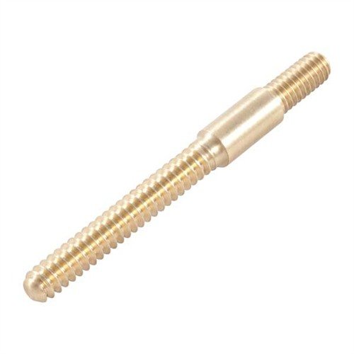 Brass VFG Three Pellet Adapter enhances cleaning efficiency with J-B Bore Cleaner, features an extra long shaft for three pellets, compatible with Dewey rods.