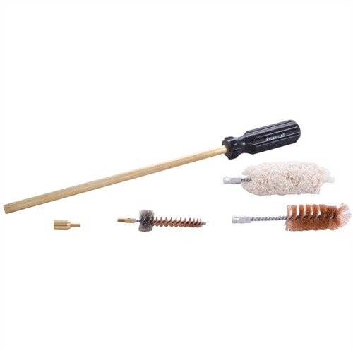 AR-15 UPPER RECEIVER CLEANING KIT offers specialized bronze brushes and mops for effective cleaning of upper receivers, bolt carrier ways, and locking lug recesses.