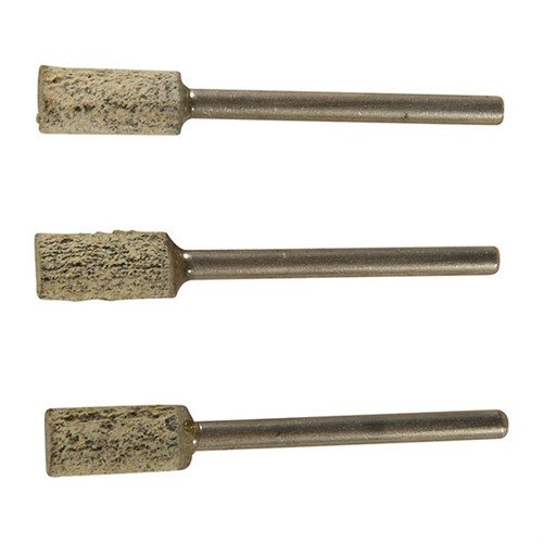 MX Finishing Wheels feature durable, non-woven cotton fiber with aluminum oxide for effective polishing and shaping on aluminum and brass; fits 1/8" rotary tools.