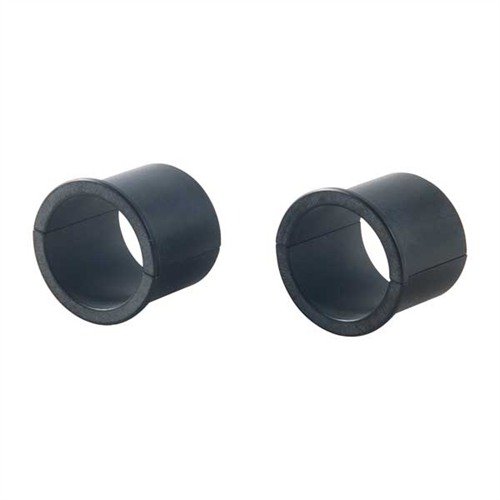 DELRIN® RING REDUCERS adapt larger rings for smaller scope tubes with non-marring, matte black Delrin for easy installation on any brand of rings.