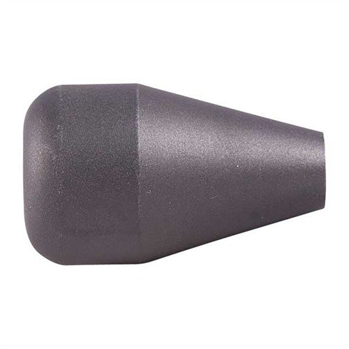 Oversized tactical bolt knob enhances bolt cycling speed and leverage, crafted from lightweight aluminum with a matte black finish for durability.
