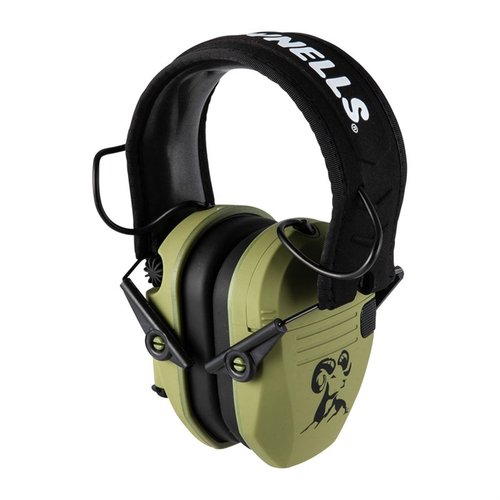 Brownells 3.0 Premium Electronic Earmuffs offer 23dB sound reduction, dual hi-gain microphones, and a comfortable design for extended wear on the range.
