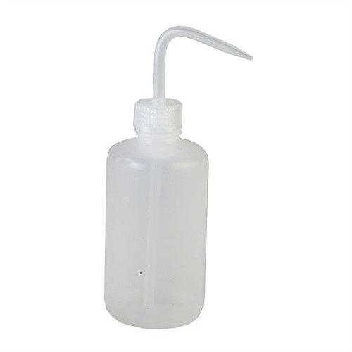 Squeeze Bottles from Brownells are ideal for precise application of cold blues and oils, featuring bottom spouts for controlled dispensing and easy handling.
