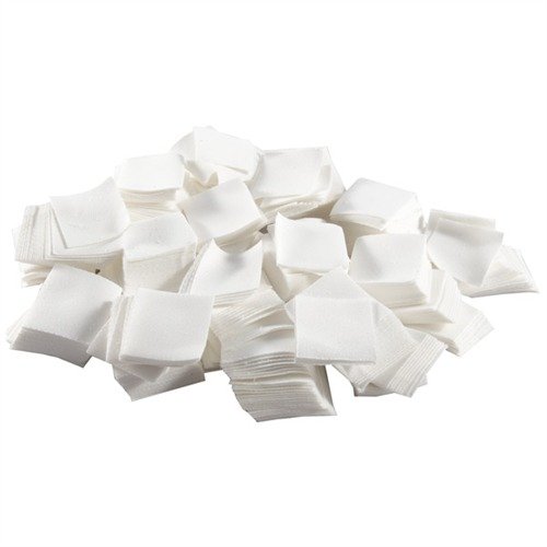 100% COTTON TWILL PATCHES offer aggressive scrubbing with less lint, perfect for removing heavy fouling and applying cold blues, sold in packs of 1000.