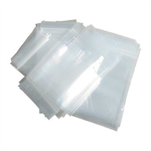 Heavy 2 mil poly bags in various sizes for versatile storage, ensuring secure closure for handloads, parts, and more—ideal for your gunsmith needs!