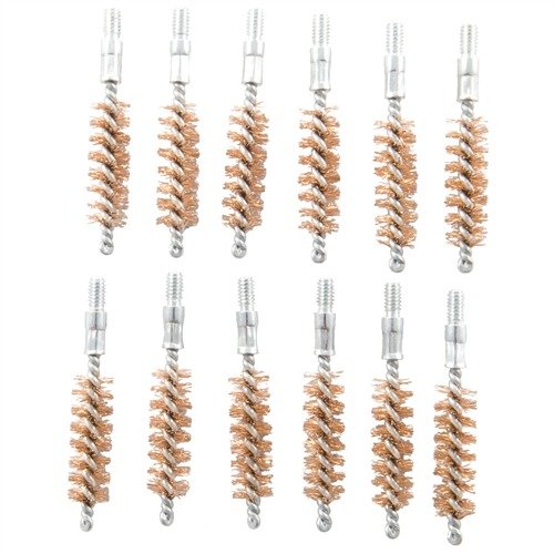 DOUBLE-TUFF™ Bore Brush features extra-thick phosphor bronze bristles for tough scrubbing, effectively removing lead and carbon without scratching your bores.