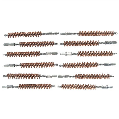 DOUBLE-TUFF™ BORE BRUSH features extra-thick phosphor bronze bristles for tough scrubbing, effectively removing carbon deposits without scratching your bores.
