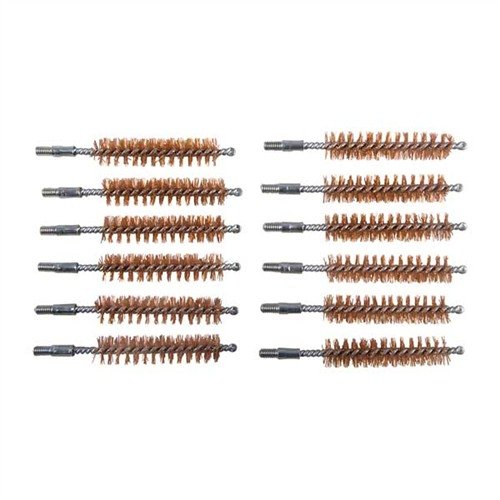DOUBLE-TUFF™ Bore Brushes feature extra-thick phosphor bronze bristles for tough scrubbing, removing stubborn fouling in handguns, rifles, and shotguns.