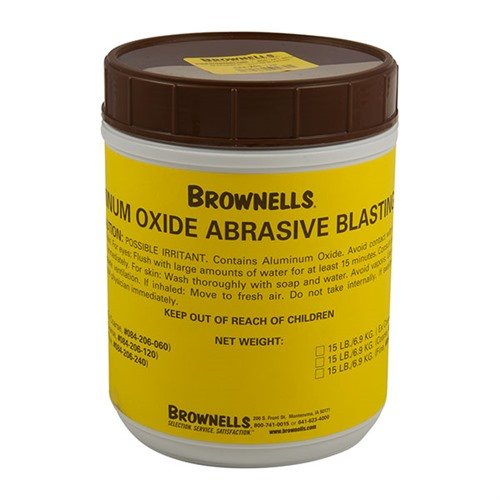 ALUMINUM OXIDE ABRASIVE BLASTING GRIT 120 GRIT produces Matte 