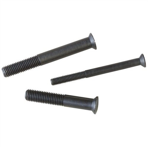 LONG TRIGGERGUARD SCREWS offer extra reach for bedding Remington 700 actions in thicker stocks, ensuring flexibility and precision with heat-treated steel.