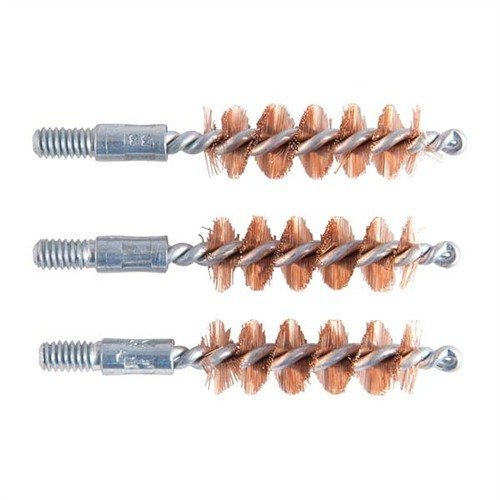 Kvalitní bronzové bore brushes od Brownells, vyrobené pro dlouhou životnost a důkladné čištění, nyní v praktickém balení pro větší úsporu.