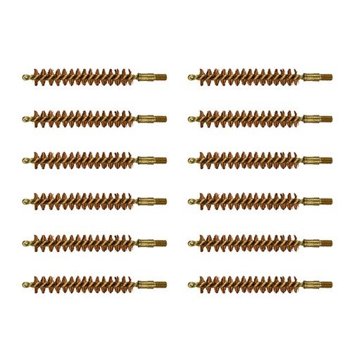 Naše Special Line Brass Rifle Bore Brush eliminuje škrábance na hlavni díky bezšroubovému mosaznému spojení a kvalitnímu bronzovému drátu pro dlouhou životnost.