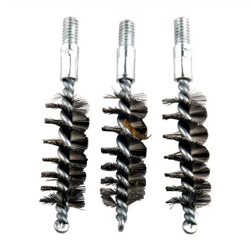 Kvalitní nerezové bore brushes pro 10mm/.40/.41 kal. s agresivním čištěním, ideální pro silně znečištěné hlavně, balení po 3 pro větší úsporu.